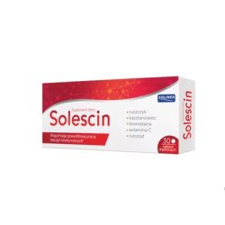 Solescin 30 Tablets Blood Vessel Support with Butcher's Broom and Vitamin C