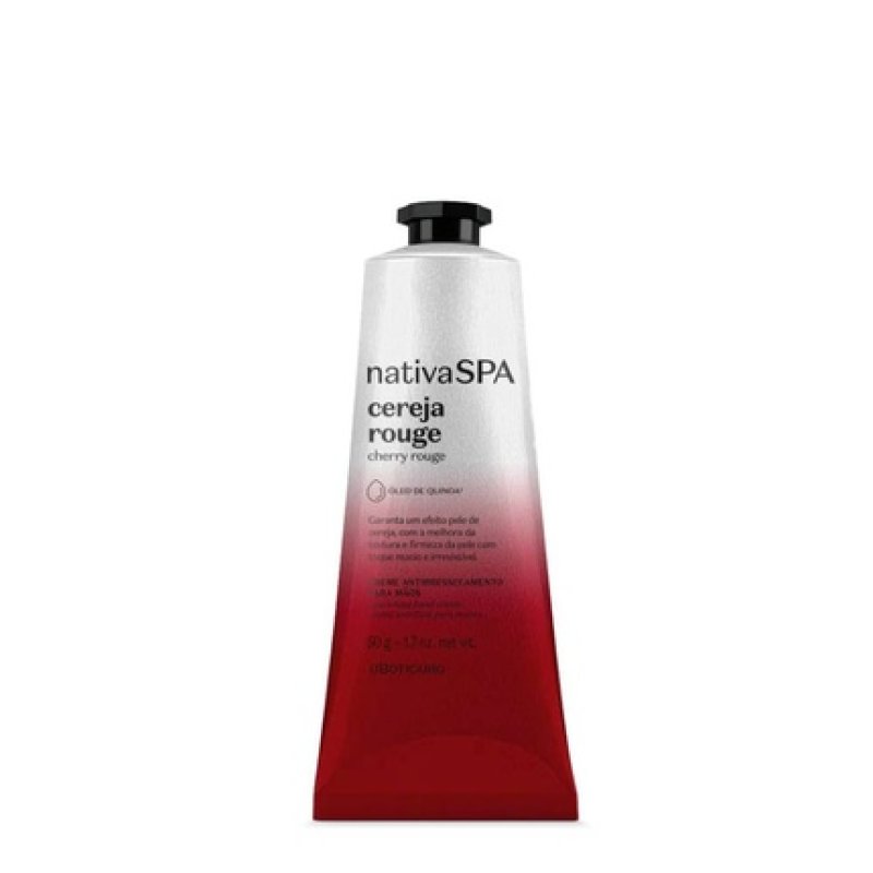 Boticario Nativa Spa Cherry Rouge Hand Cream 50g