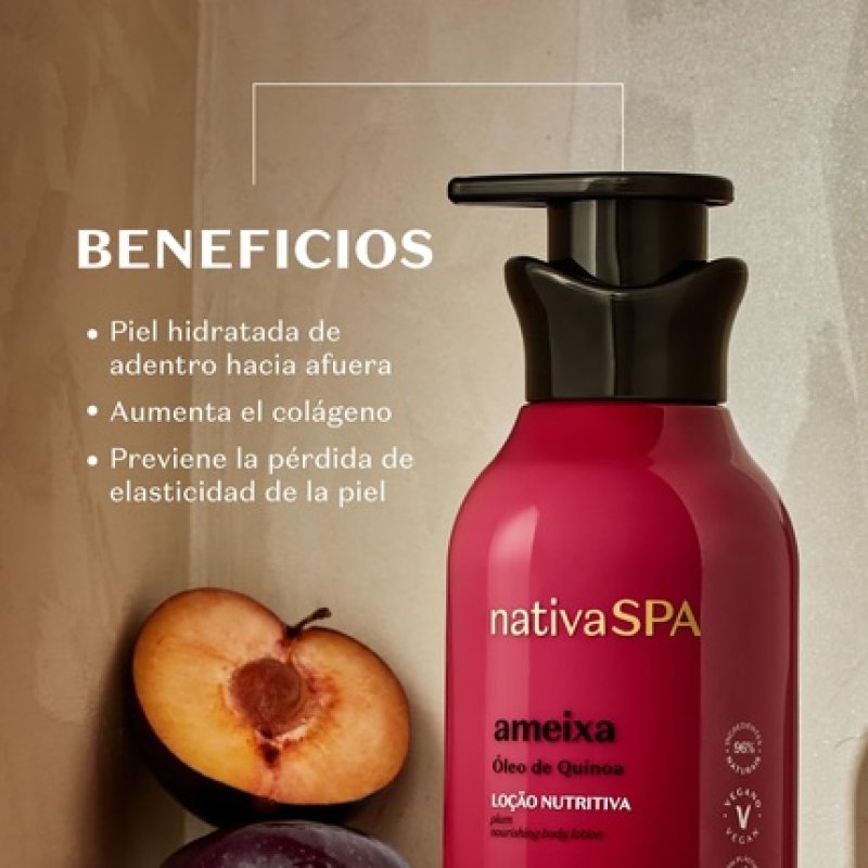 Boticario Nativa Spa Body Lotion 400ml Plum