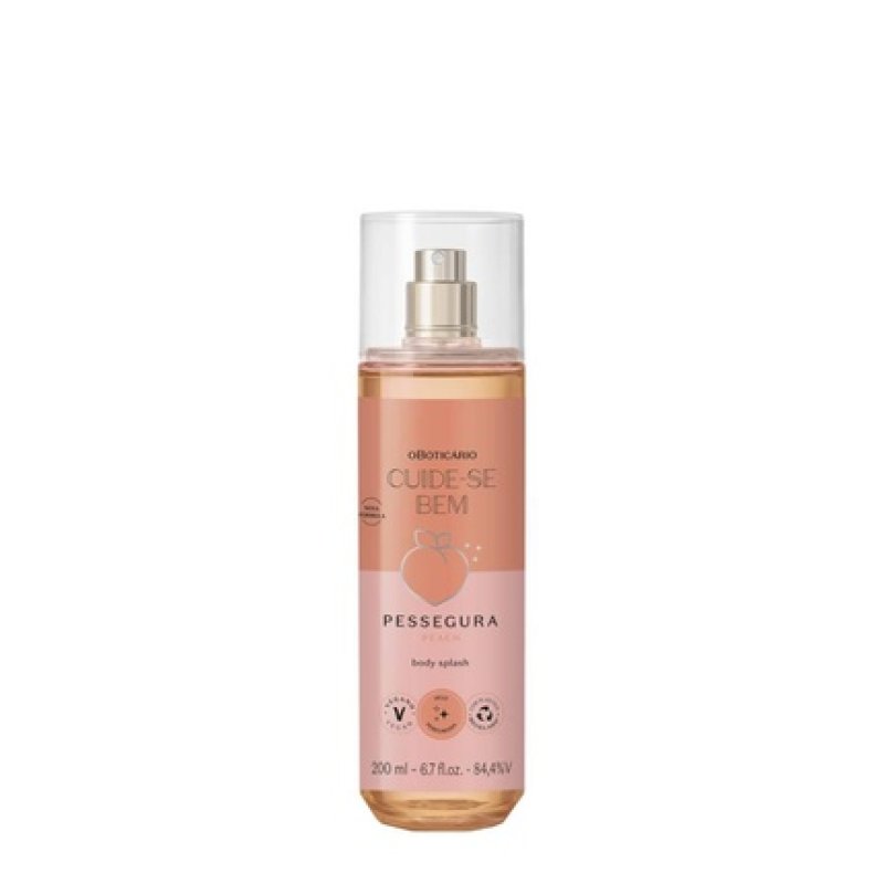 Boticario Cuide-Se Bem Peach Body Splash 200ml