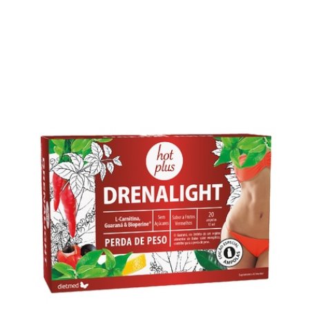 Drenalight Drenalight Hot Plus 20 Ampoules