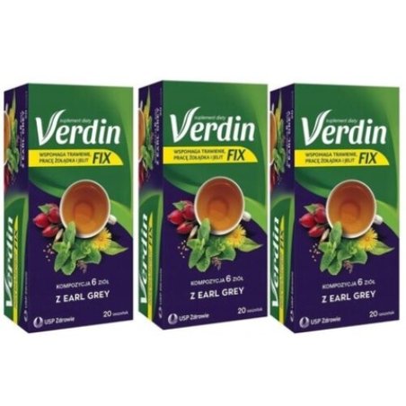 Verdin Fix 6 Herbs with Earl Grey Herbal Tea