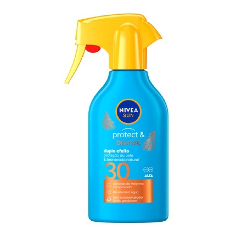 Nivea Sun Protect & Bronze Spray Spf30 270ml - Effective Sun Protection And Bronzing