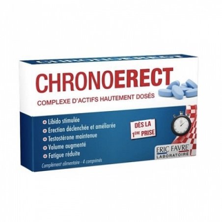 Eric Favre Laboratoire Chronoerect 4 Capsules