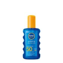 Nivea Sun Protect & Dry Touch Spray Spf50 200ml - High Protection Sunscreen