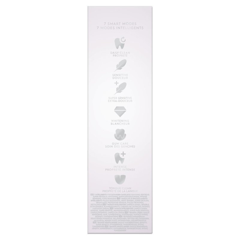 Oral-B iO 9S Adult Rotating-oscillating toothbrush Pink, White