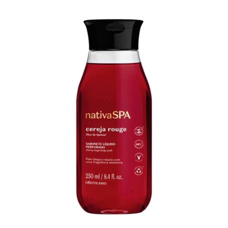 Boticario O Boticario Nativa Spa Cherry Rouge Liquid Soap 250ml