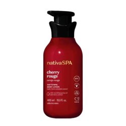 Boticario Nativa Spa Cherry Rouge Body Moisturizing Lotion 400ml