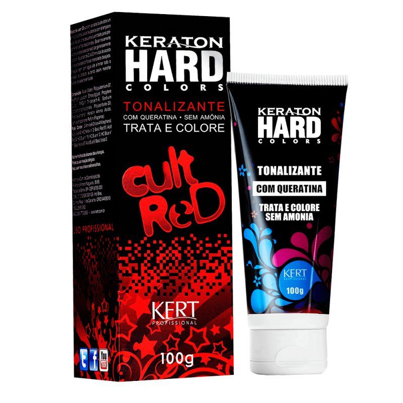 Kert Cosméticos 7896380602995 hair colour Red 100 g