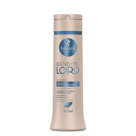 Haskell Bendito Loiro Shampoo 300ml - Professional Hair Care