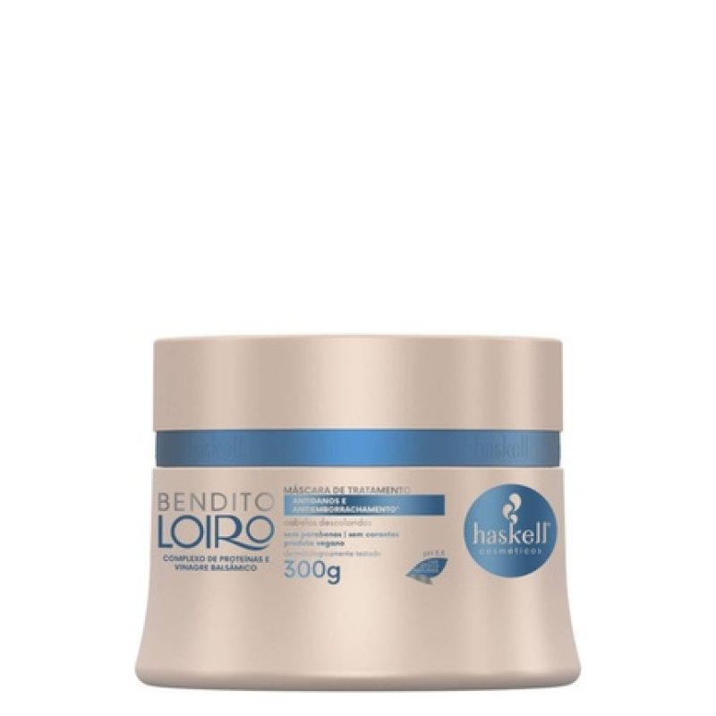 Haskell Bendito Loiro Mask 300g - Haskell Hair Care
