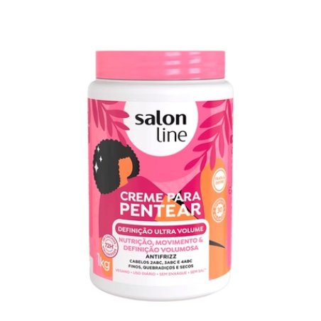 Salon Line Cream For Hair Styling Voluminous Definition 1kg