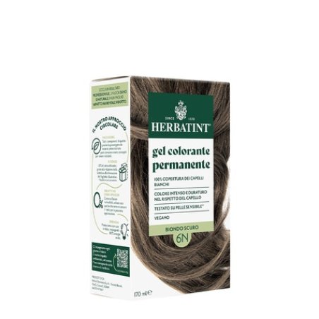 Herbatint Permanent Hair Color N6 Dark Blonde 170ml