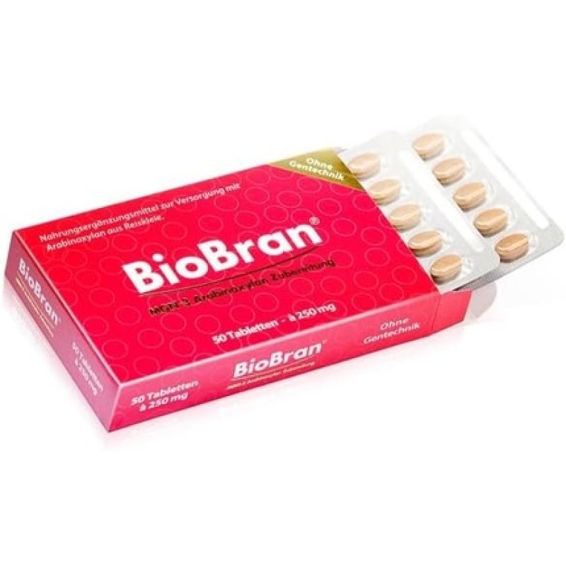 Biobran MGN3 250mg 50 Tablets