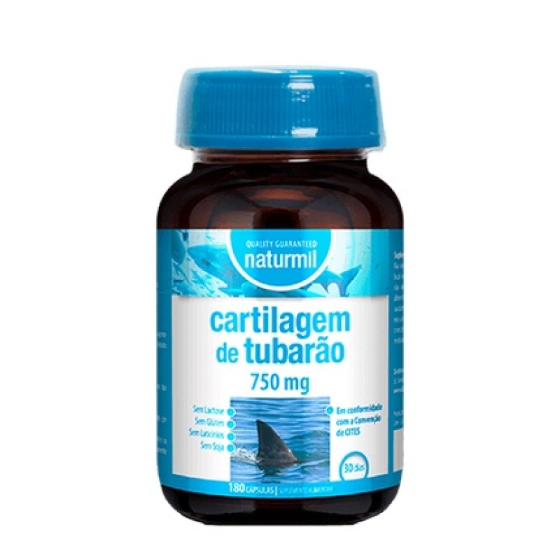 Naturmil Shark Cartilage 750mg 180 Capsules