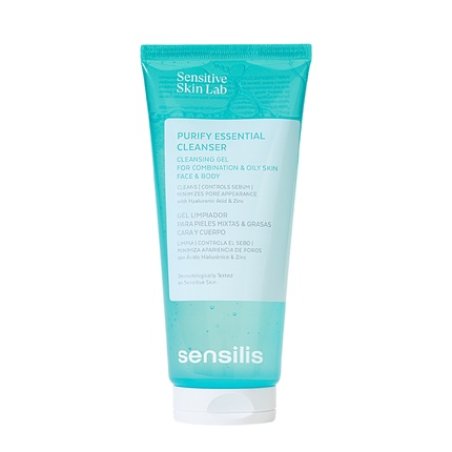 Sensilis Purify Essential Cleanser Purifying Cleaning Gel 200ml