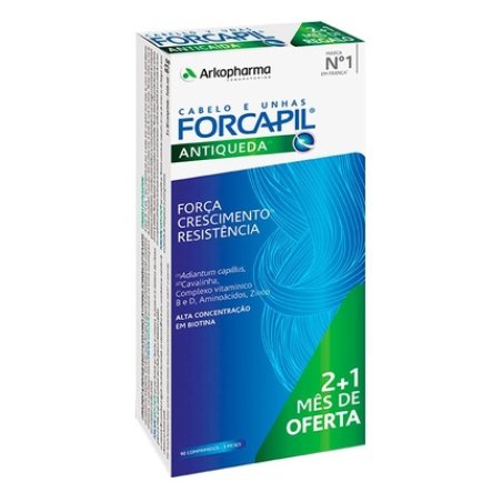 Forcapil Anti-Hair Loss 2 Months 1 Month Offer