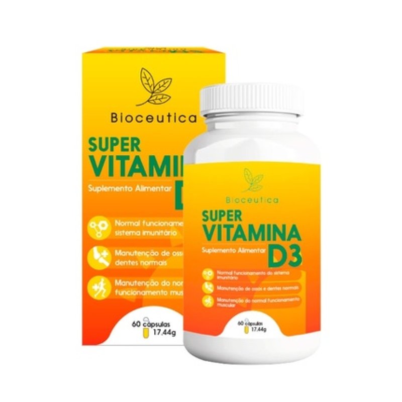 Bioceutica Super Vitamin D3 60 Capsules