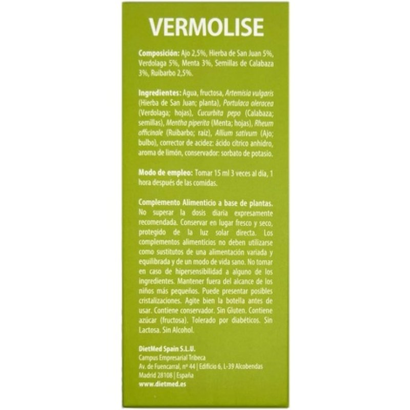 DietMed Vermolise 250ml 250g