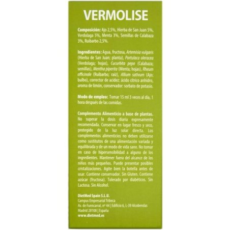 DietMed Vermolise 250ml 250g