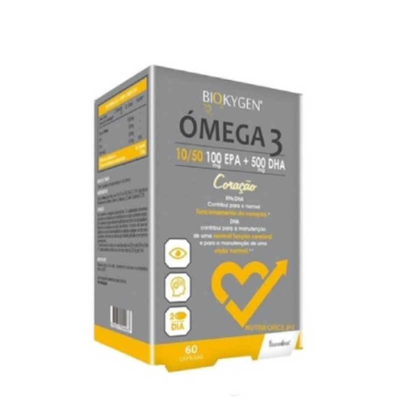 Biokygen Omega 3 10/50 Epa 100 Dha 500 - 60 Capsules