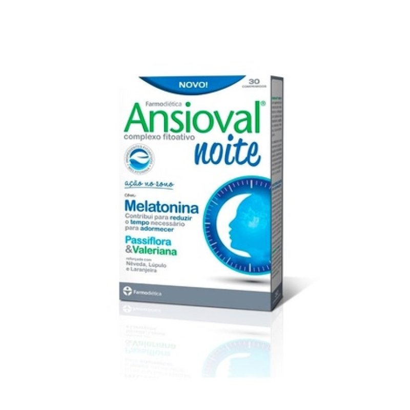 Ansioval Night 30 Tablets By Ansioval