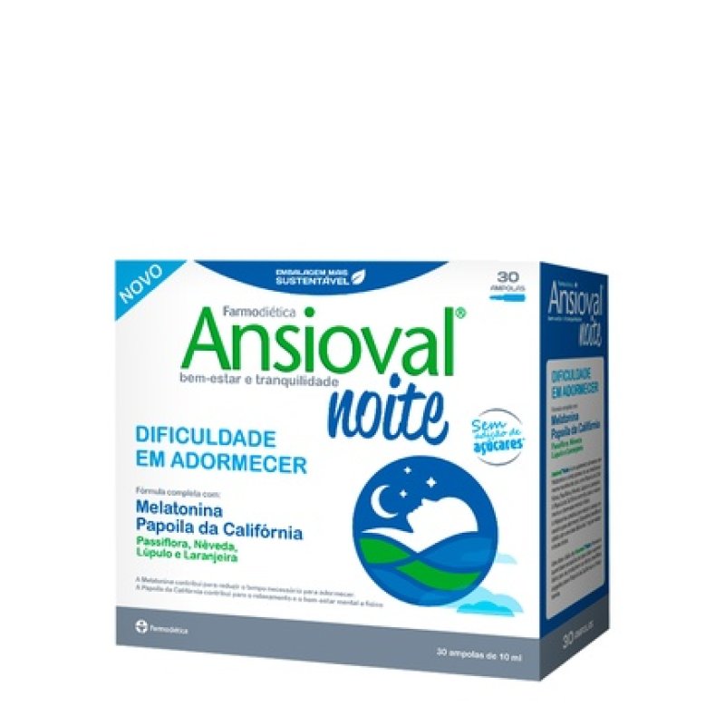 Ansioval Night 30 Ampoules