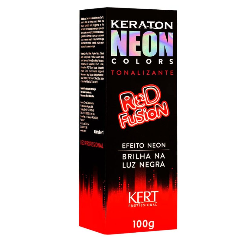 Kert Cosméticos 7896380606306 couleur de cheveux Rouge 100 ml 100 g