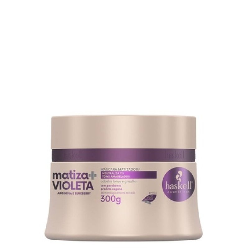Haskell Matiza Violet Mask 300g - Professional Hair Care