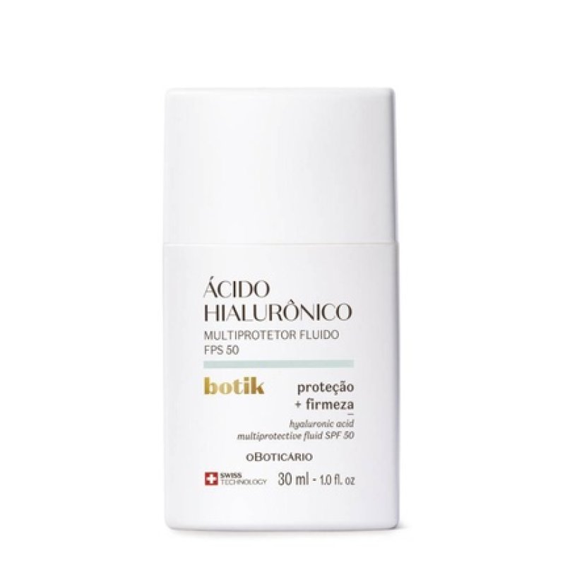 Boticario Botik Hyaluronic Acid Multiprotector Fluid Spf50 30ml