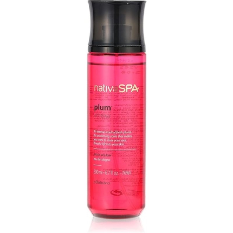 Body Splash Nativa Spa Ameixa O Boticario 200ml