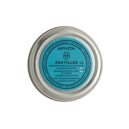 Apivita Eucalyptus & Propolis Pastilles 45g