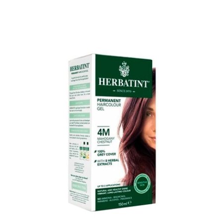 Herbatint Permanent Hair Color M4 Cashew Brown 150ml