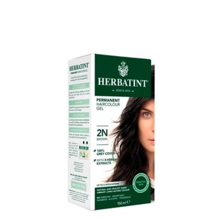 Herbatint Permanent Hair Color N2 Dark Brown 150ml