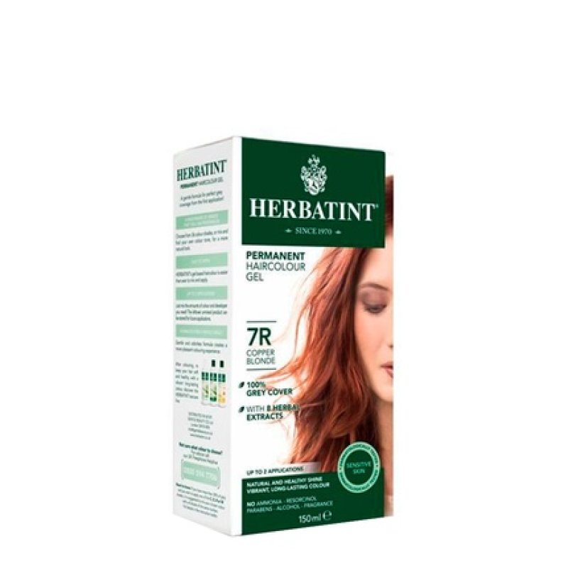 Herbatint Permanent Hair Color R7 Copper Blonde 150ml