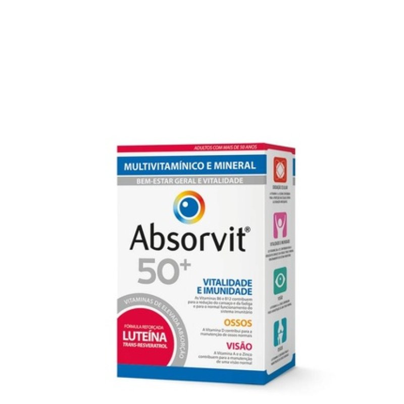 Absorvit 50 30 Tablets Absorvit