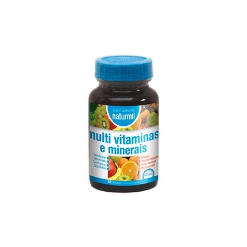 Naturmil Multi Vitamins And Minerals 60 Capsules