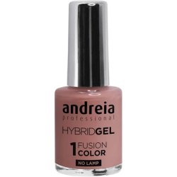 Andreia Professional Gel Hybrid Nail Polish 2 Step No Lamp Required - Fusion Color H8 Natural 10ml
