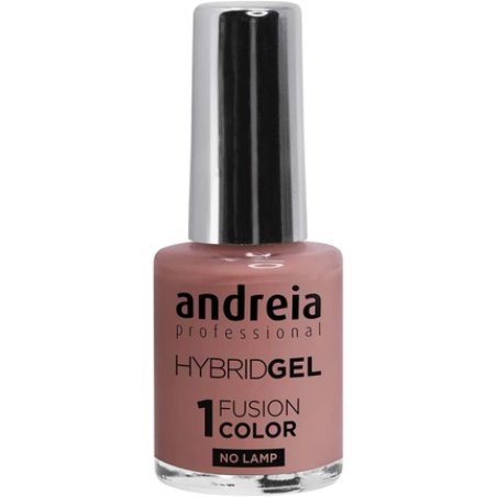 Andreia Professional Gel Hybrid Nail Polish 2 Step No Lamp Required - Fusion Color H8 Natural 10ml