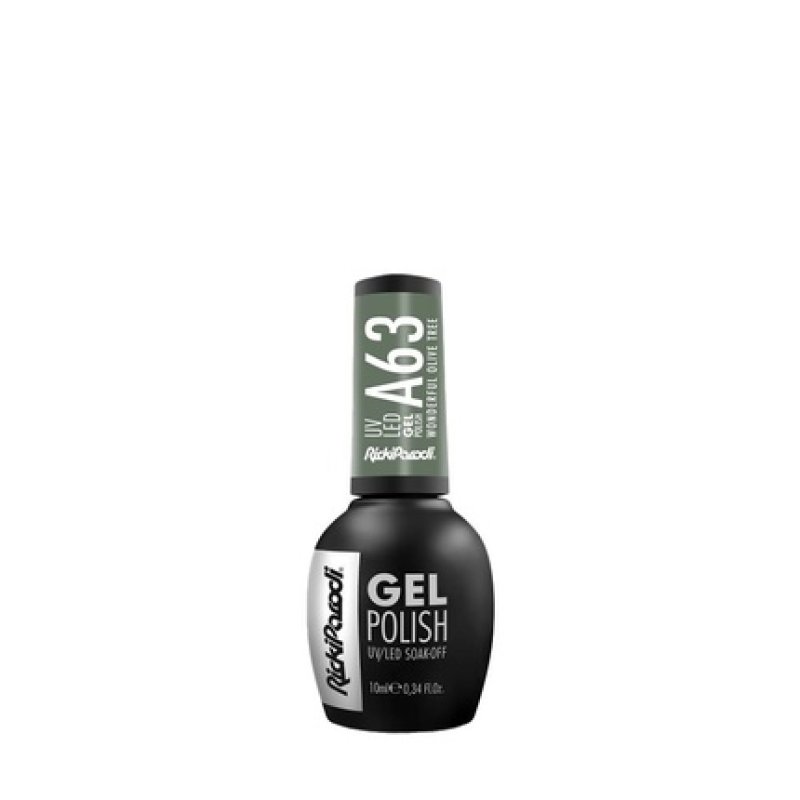 Rickiparodi Gel Nail Polish Water A63 Wonderful Olive Tree 10ml