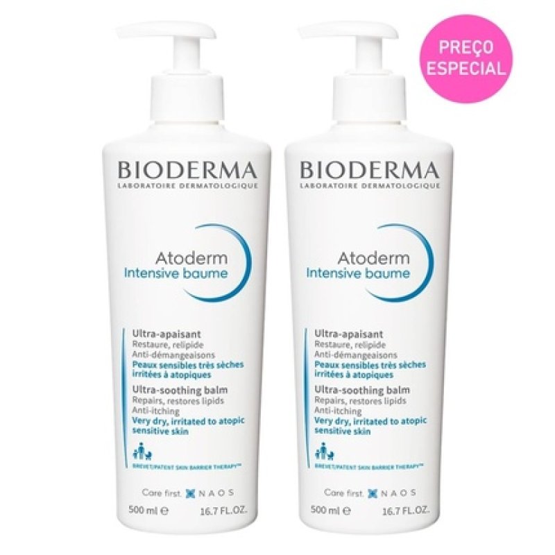 Bioderma Atoderm Intensive Balm 2x500ml