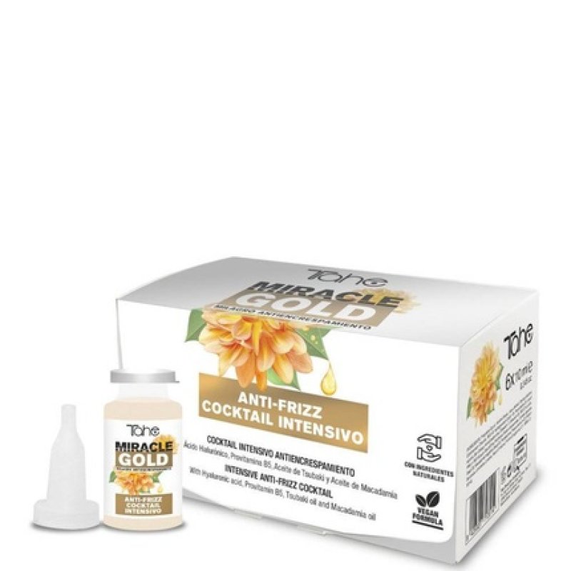 Tahe Miracle Gold Cocktail Intensive Antifrizz 6x10ml