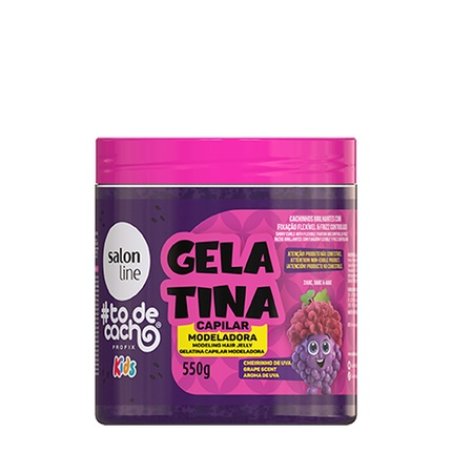 Salon Line Todecacho Kids Modeling Gelatin Grape 550g