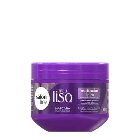 Salon Line Meu Liso Hair Mask For Blonde Hair 300g