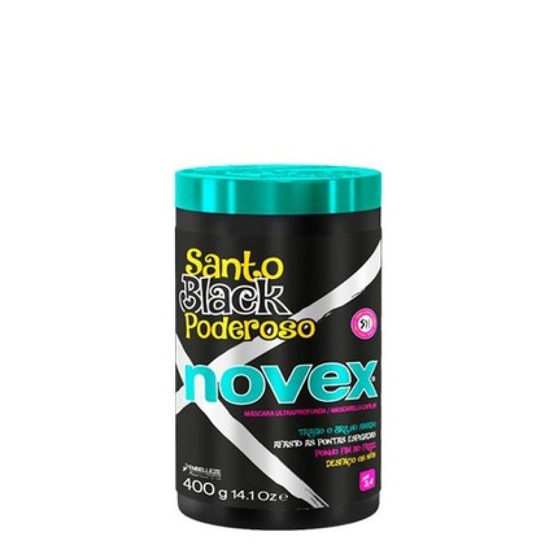 Novex Santo Black Powerful Mask 400ml Novex Hair Care