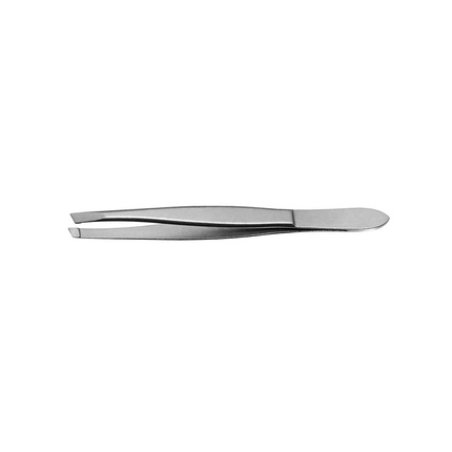 Rickiparodi By Baruffaldi Oblique Stainless Steel Tweezers 9cm
