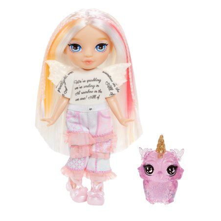 Rainbow High Littles Rainbow Fantasy Fairies Doll- Opal (Rainbow)