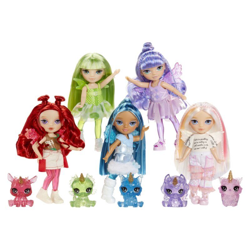 Rainbow High Littles Rainbow Fantasy Fairies Doll- Opal (Rainbow)
