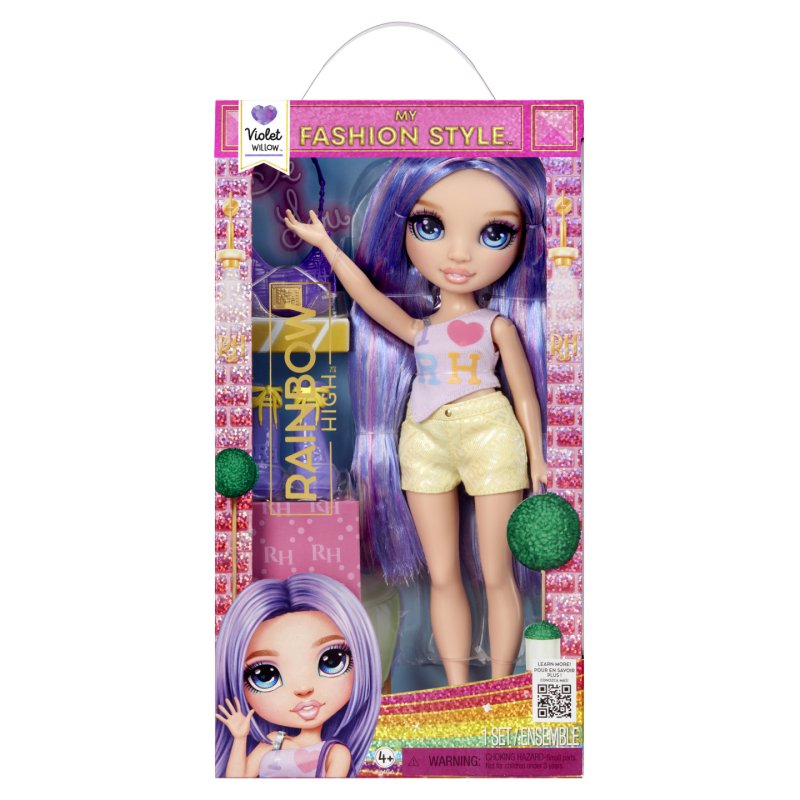 Rainbow High My Fashion Style Fashion Dolls- Violet