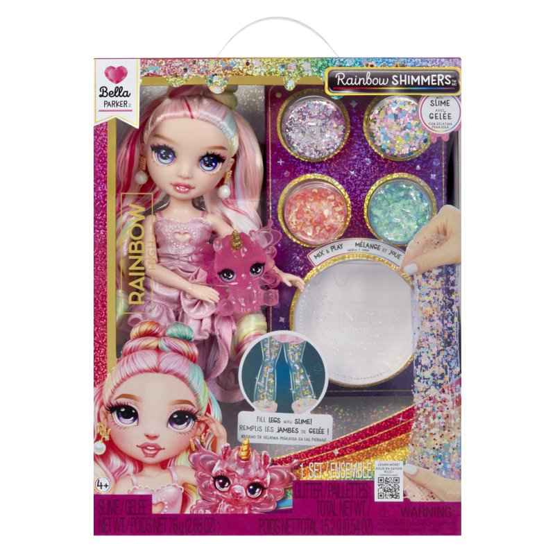 Rainbow High Shimmers with Slime - Bella